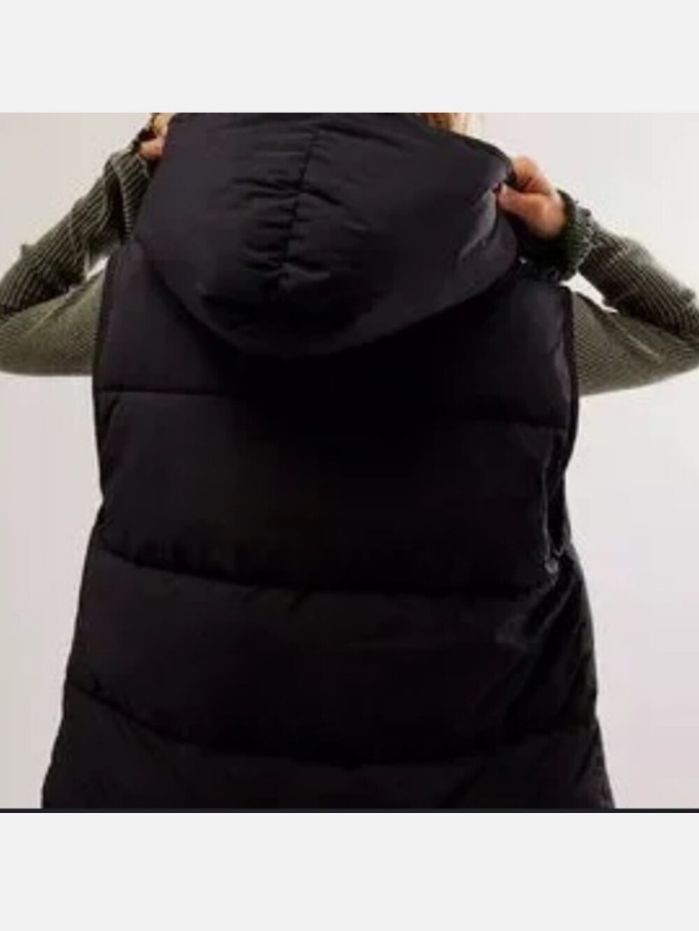Free People Dreamers Puffa Vest- L - Picture 2 of 5
